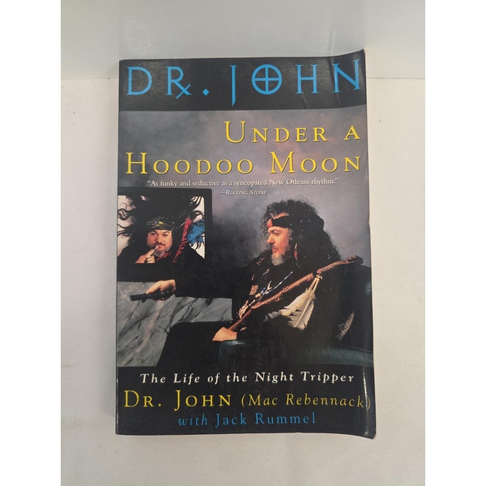 Under a Hoodoo Moon Dr John 1995 1st St Martins Griffin Paperback Mac Rebennack